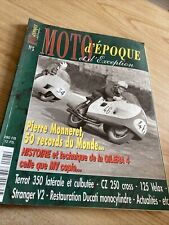 Moto d'époque et d'exception