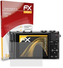 atFoliX 3x Film Protection d'écran pour Samsung EX2F mat&antichoc