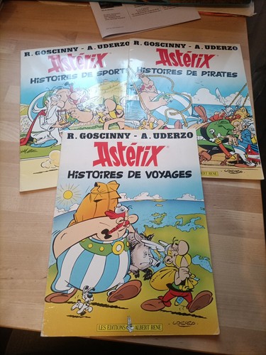 3livres souples astérix - 3livres, bd