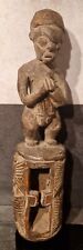 ART AFRICAIN TAMBOUR A FENTE CAMEROUN BAMIKELE 1920/30
