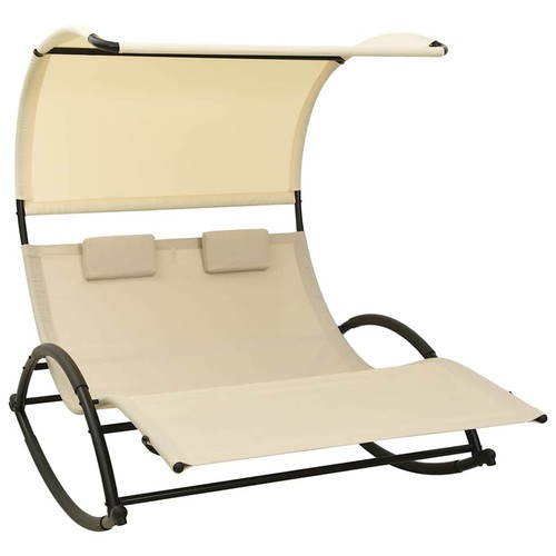 Chaise longue double avec - chaise,