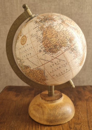 Petit globe terrestre - , vintage