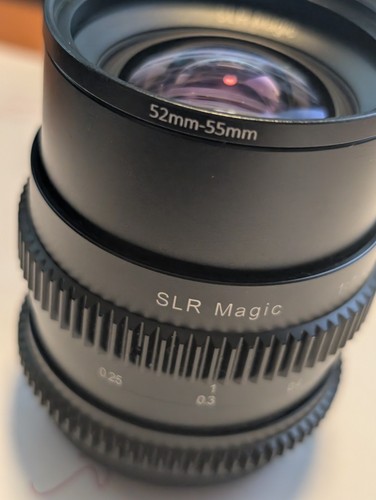 Slr magic 25mm cine lens - 25mm,