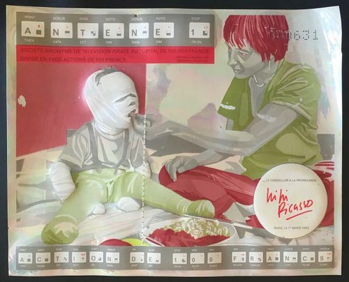 Kiki picasso sérigraphie - picasso,