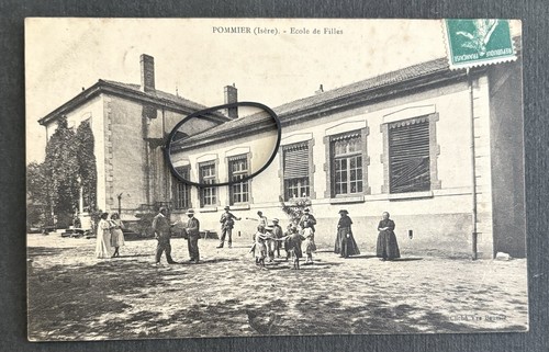 Cpa isère pommier - 38,