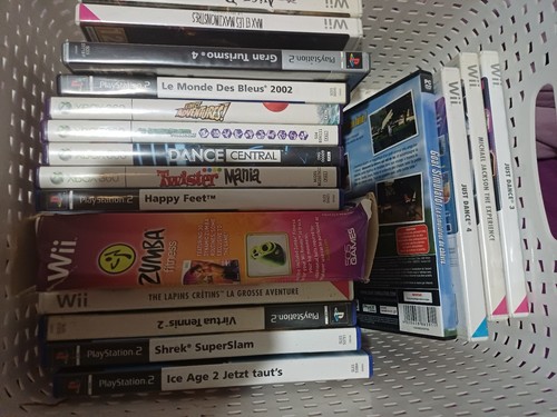 Lot jeux vidéos ps2 - jeux,