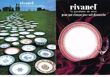 PUBLICITE  1964   RIVANEL