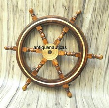 Poignée volant bateau - en, bois