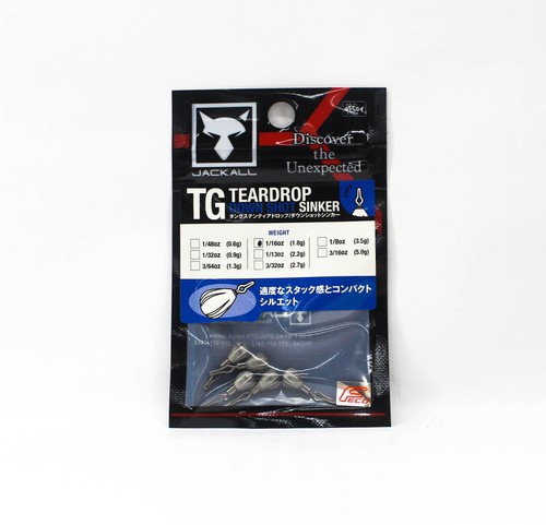 Jackall tungsten teardrop down - tungsten,