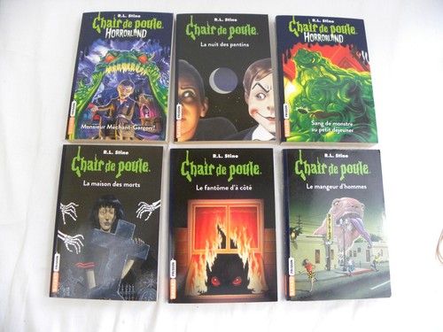 Lot livres chair de poule - de, 6