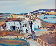 Tableau de CHRISTIAN JEQUEL- Huile sur toile ( couteau) - v1952-