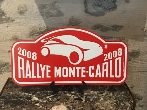 Plaque rallye monte carlo - plaque, "monte