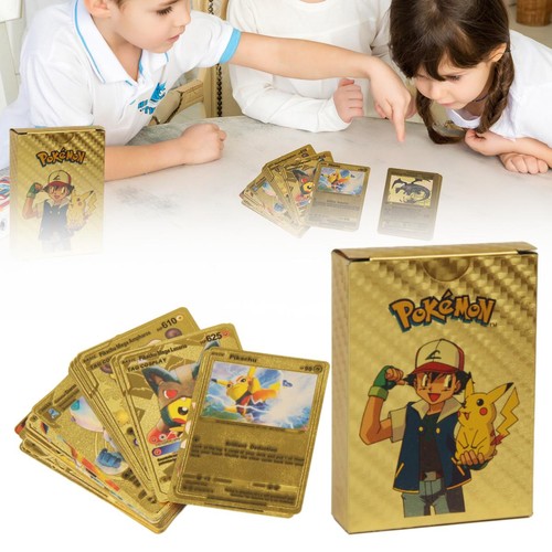 Lot cartes pokémon dorées - lot, 55