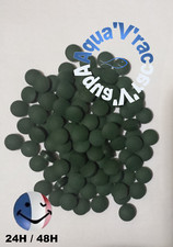 Spiruline Bio Poissons Alevins Discus Cichlidés crevettes CRS CBS Taiwan Bee