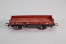 DF057 JOUEF train Ho 1/87 1:87 Wagon tombereau SNCF à bords bas marron