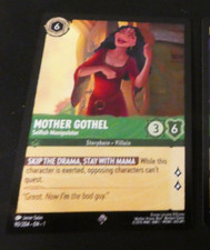 Lorcana Chapter 1 Disney Card Game Rare Carte Gothel 90/204 EN Anglais Mint