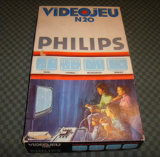 EN BOITE et console TBE : jeu vidéo 1re génération Philips N20 (style Pong)