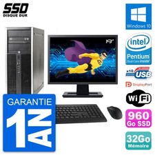 PC Tour HP Elite 8300 Ecran