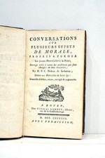 LIVRE ANCIEN CONVERSATION