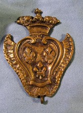 Beau médaillon en bronze XIXe