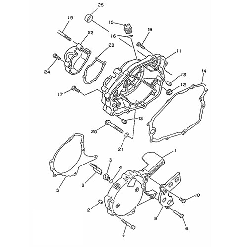 Yamaha 125 1989 2006 - dt, kit