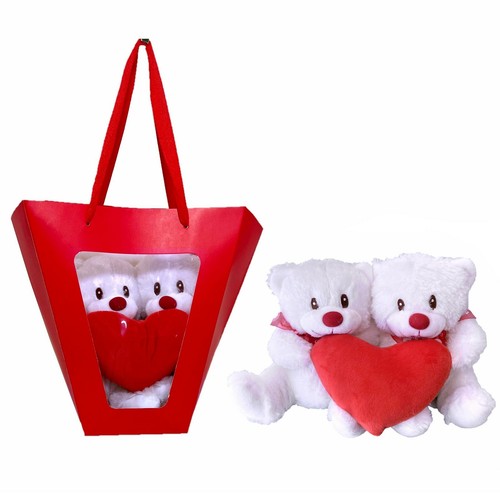 Coppia ours avec cœur 20cm - coppia,
