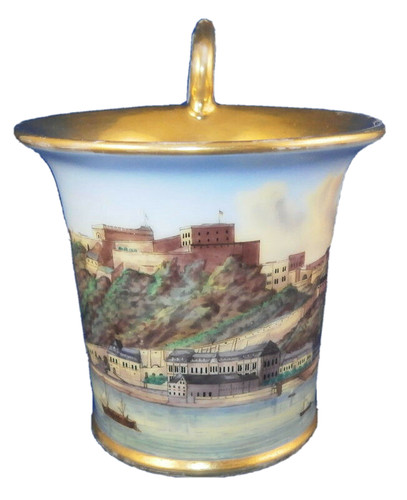Tasse scénique porcelaine - en,