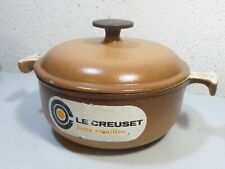 COCOTTE ronde LE CREUSET . ENZO MARI . LA MAMA .  Numéro 17.
