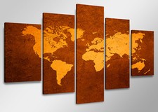 Tableau déco Moderne Carte du