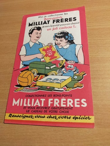 Publicité ancienne milliat - publicité,