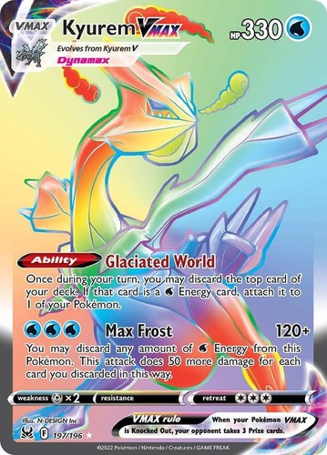 Kyurem vmax holo - (secret),