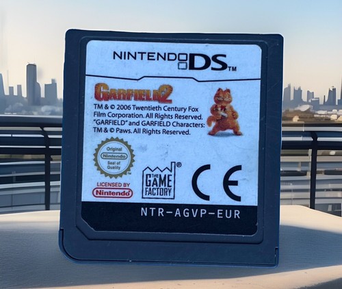 Jeu garfield nintendo ds - jeu,