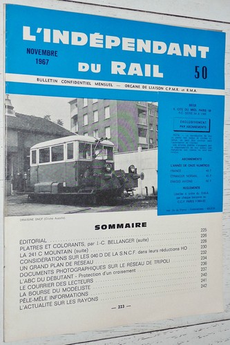 Independant rail n 50 - du, n°50