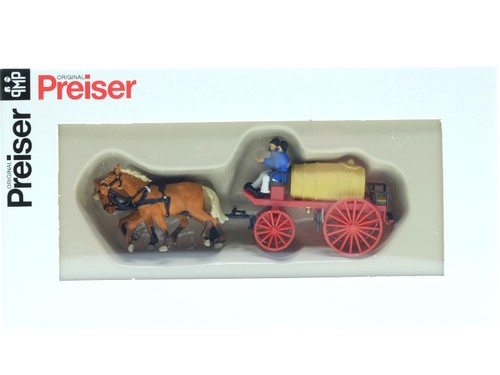 Preiser véhicule cheval - véhicule, à