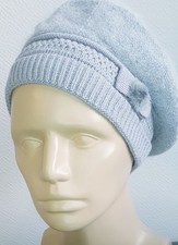 Béret  Femme Tissu Laine Béret d'hiver. Made In Paris. Taille UNIQUE 