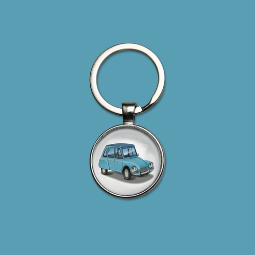 Porte clés citroën - citroën, dyane