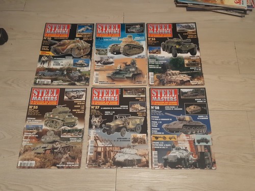 Lot magazines steel - lot,