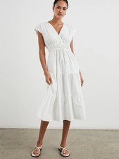 NEW Rails Lucia dress White