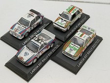 Lot De 4 Voitures Rallye Avec Défauts 1:43 Lancia Delta, 037 