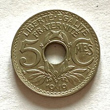 #8212 - 5 centimes 1919 Lindauer SUP