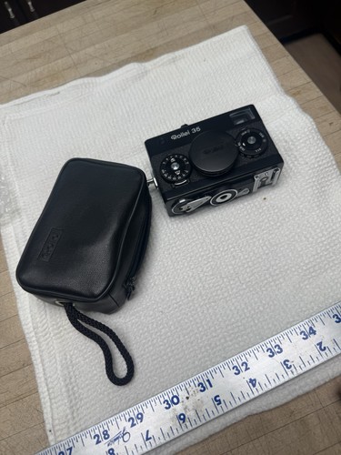 Vintage rollei black camera - 35,