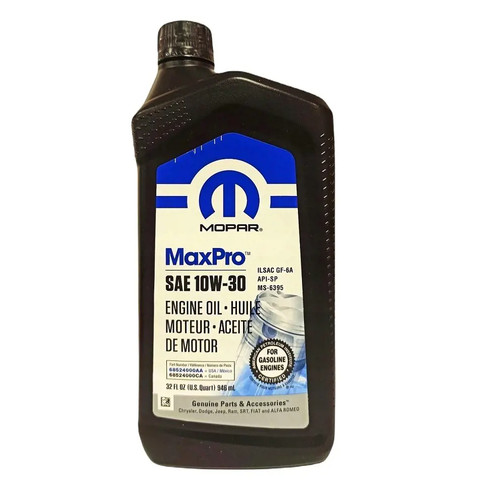 Huile moteur 68218930ac mopar - 68218930ac,