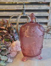 ANCIENNE BONBONNIERE EN VERRE