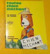 petit livre ortf toutou chien méchant la maison de toutou