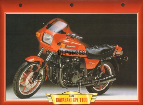 Fiche moto kawasaki gpz - kawasaki, 1100