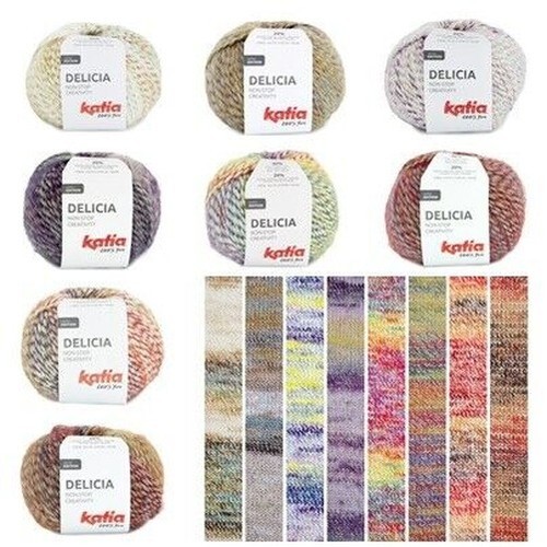 Katia laine delicia 100g - laine,