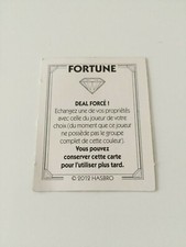 CARTE FORTUNE PIÈCE