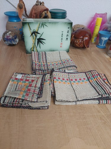 Linnen place mats - mats, napkins