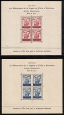 Mairie De Barcelone 51/52 Feuilles Bloc - Année 1943 - Luxe - MNH