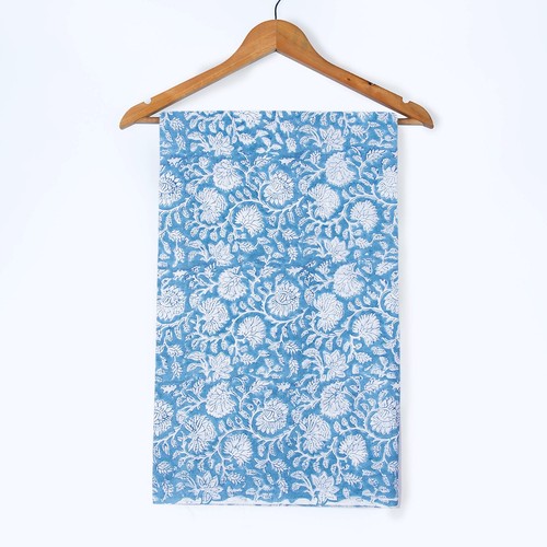Tissu floral indien - pur, coton